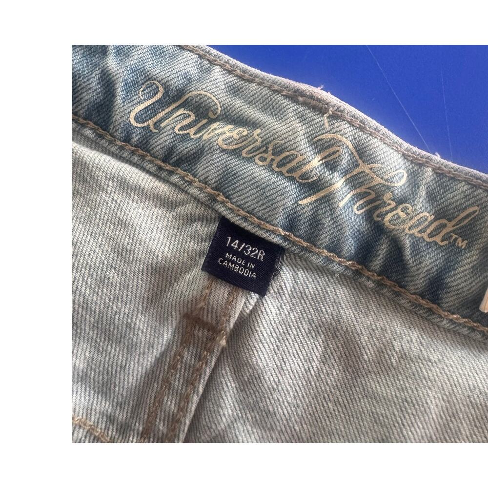 Universal Thread Size 14 32R Denim Vintage Stretch Shortie Shorts NEW NWT - Picture 6 of 13